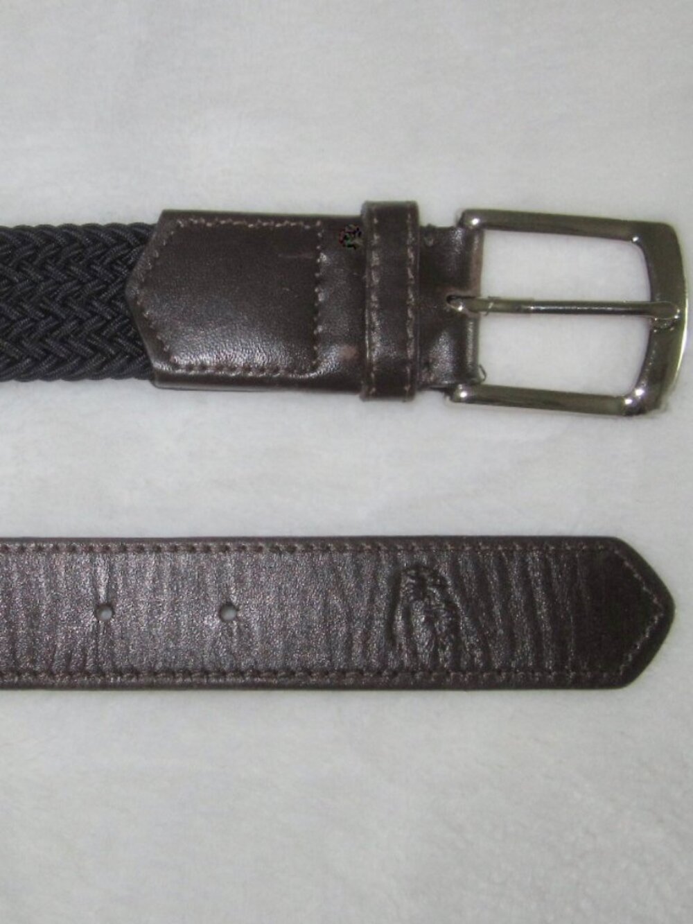 HOLDERNESS & BOURNE The Fisher Belt Navy Men’s 38 - Picture 6 of 12